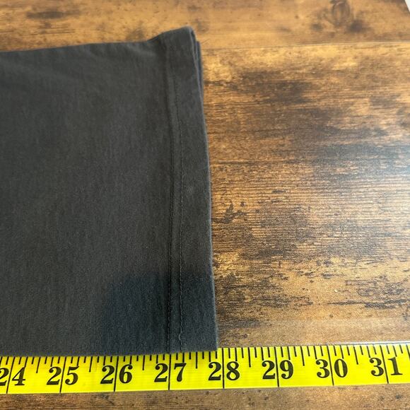 Hard Rock Cafe Shirt Medium Dark Brown Houston TX Pure Cotton Retro Rockabilly - Picture 5 of 8